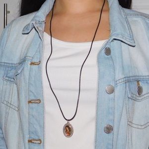 Long religious necklace